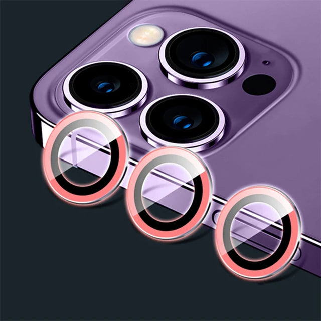 Camera Lens Protectors for iPhone 13 12 Pro Max,Light Glass Camera Ring for iPhone 11 11pro max 13mini 13pro,Protective Film