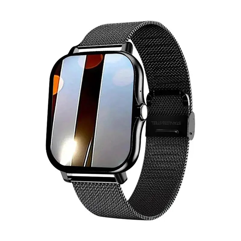 Smartwatch with Bluetooth Call, Health Tracking, Full Touch Screen Display