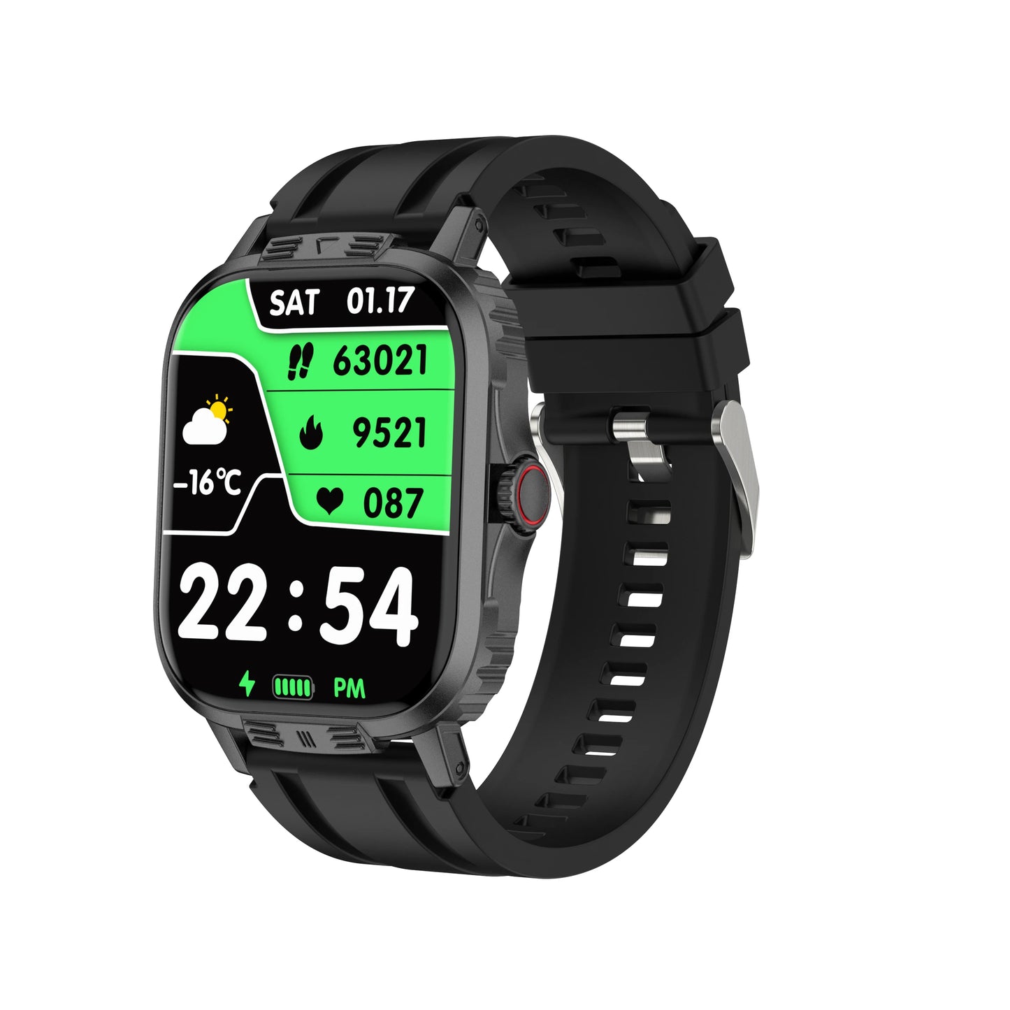 Bluetooth call smart watch with HD display, fitness tracker, waterproof design